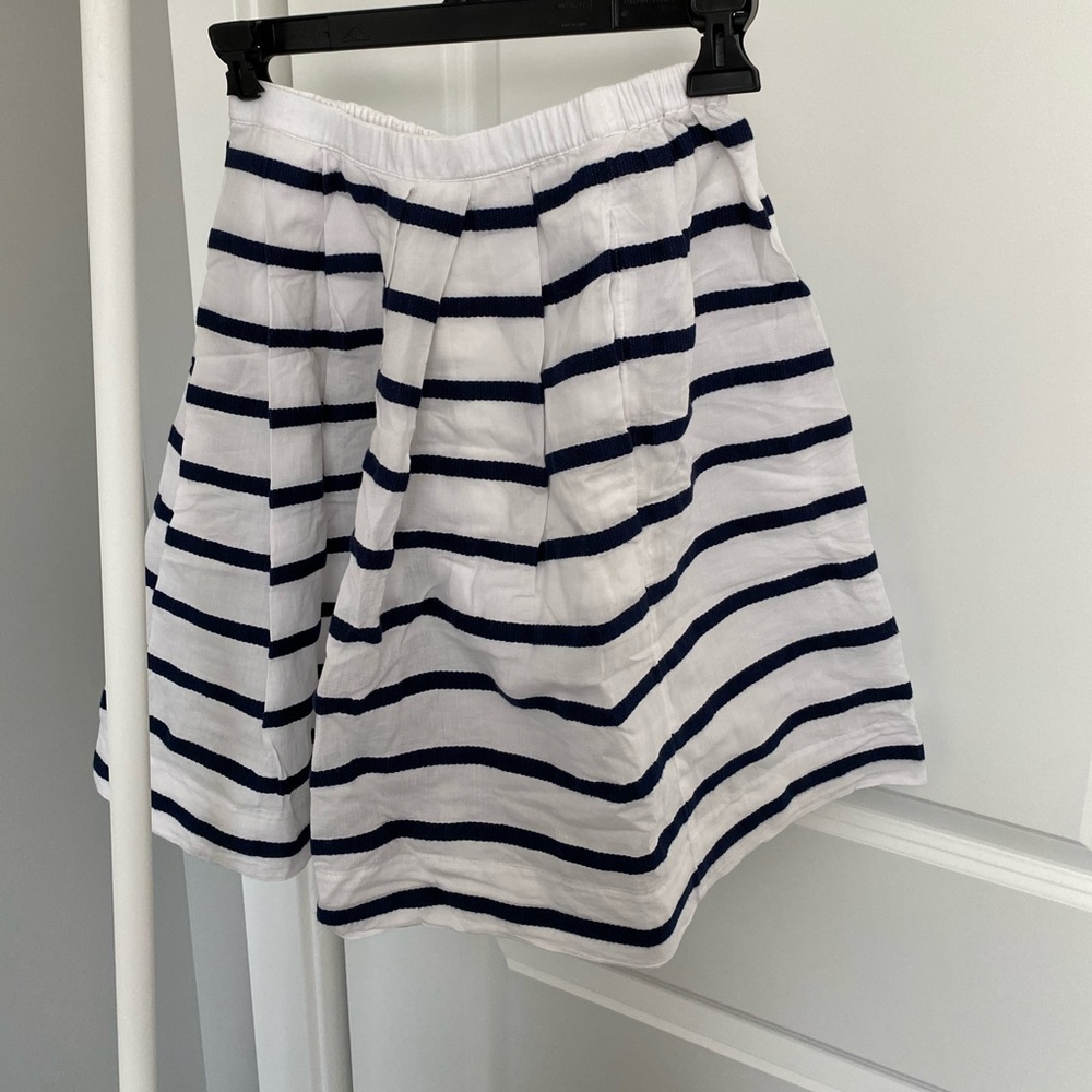 NWT JCREW Ribbon Striped Skirt